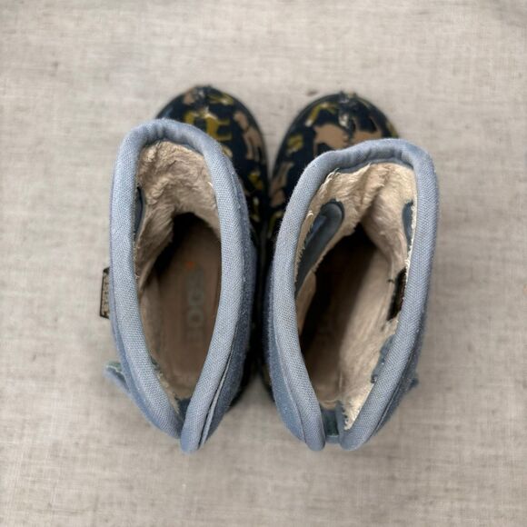 Bogs Baby Blue Woodland Insulated Rain Boots Waterproof Winter Boot Size 7 - Picture 6 of 10